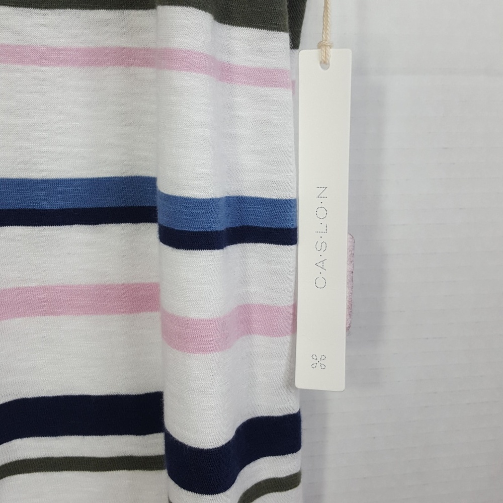 Caslon Rounded V-Neck Tee - Picture 3 of 6